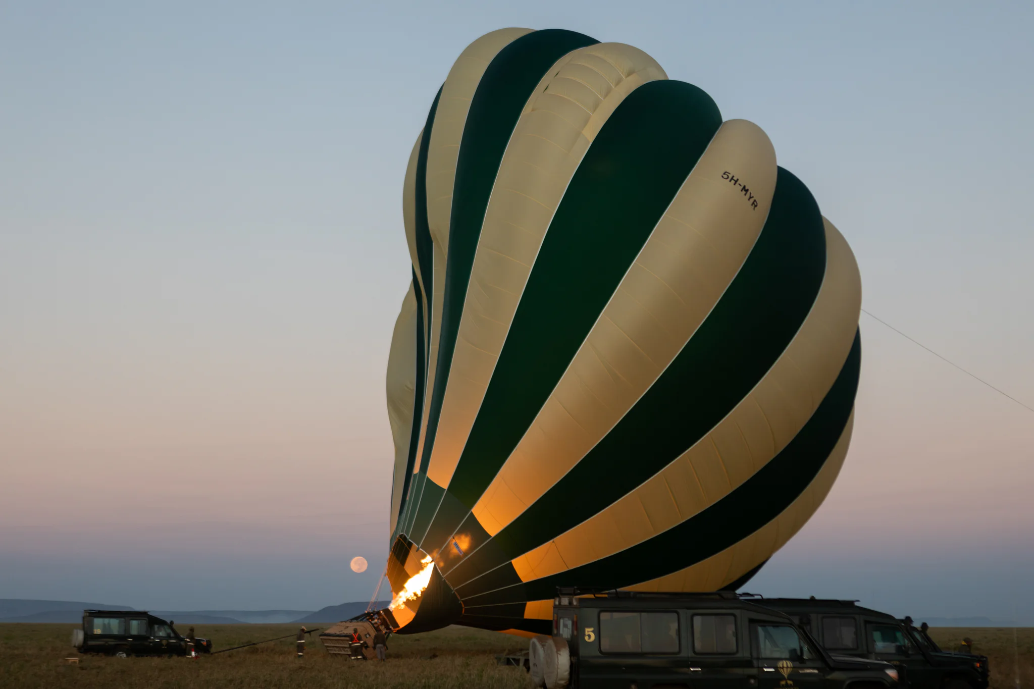 Hot Air Balloon Safari