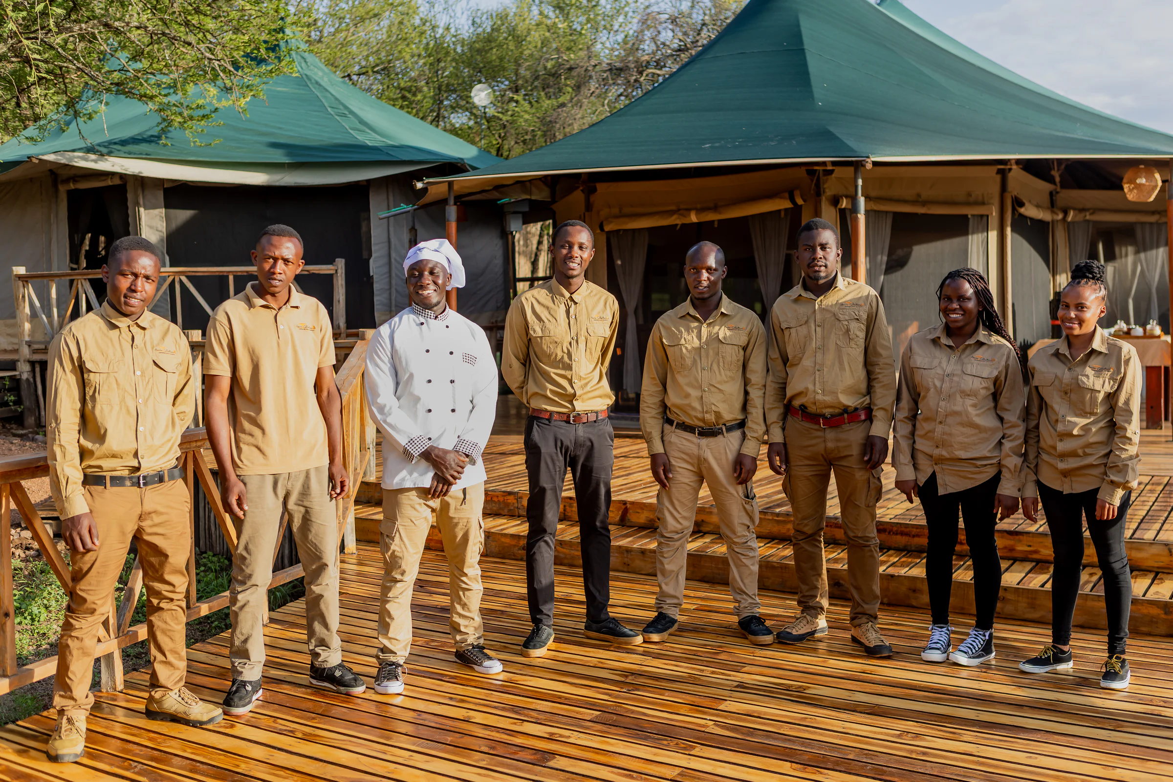 Welcome drinks and traditional hospitality